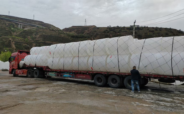 山丹PE吨桶交付中